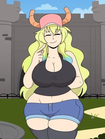[ComicalWeapon] Service with a Smile - Lucoa (+ Jessica Rabbit & Sorceress) manga cover