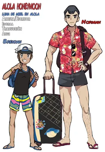 [Idoraa] Alola Honeymoon | Luna de miel en Alola [Español] manga cover