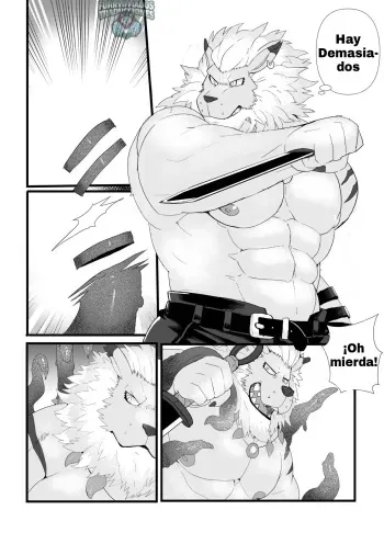 [Lanxus] Leomon Gainer With Virus (Digimon) [Español] manga cover