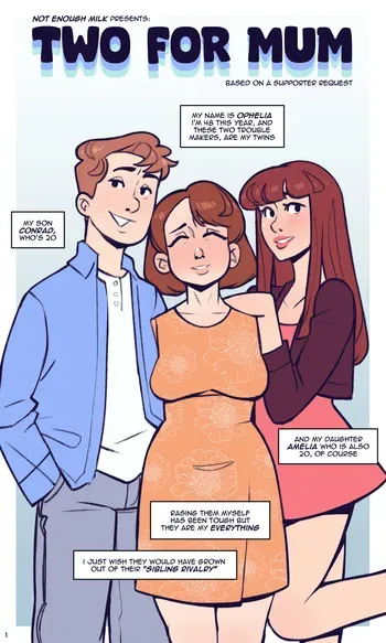[Not Enough Milk] Two For Mum [English] manga cover