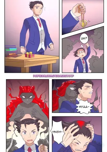 [PegasusTGTF] Ace Attorney TG manga cover