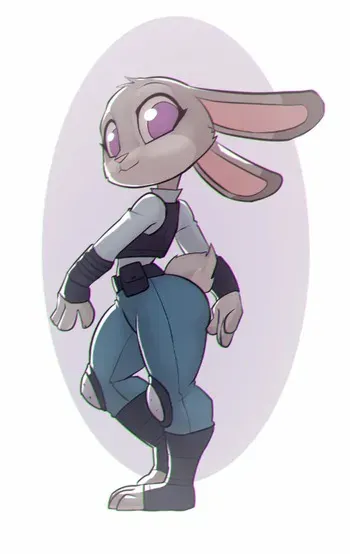 [BigDad] Judy Hopps (Zootopia) manga cover