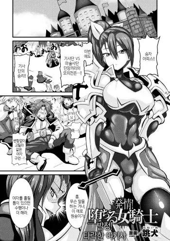 [Haneinu] Hatsujou! Ochiru Onna Kishi | 발정! 타락한 여기사 (Haiboku Otome Ecstasy Vol. 14) [Korean] [팀 마스터] [Digital] manga cover