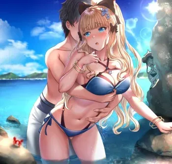 [Alde Hyde] Saren in Swimsuit (Princess Connect! Re:Dive) manga cover