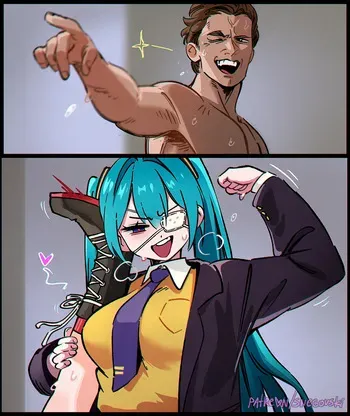 [Snegovski] American Miku (Vocaloid) manga cover