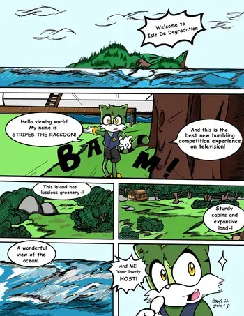 [SDCharm] Sonic Survivor Island (Cancelled) manga cover