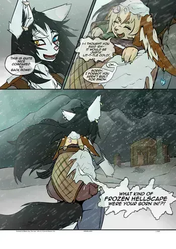 [AkikoAndLostAri (Akiko And Lost Ari)] Lost Tails of A Carnal Kitsune: Snowed in Blown Out manga cover