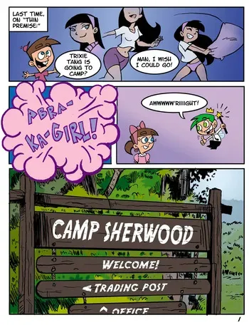 [Mister D.] Camp Sherwood (ongoing) manga cover