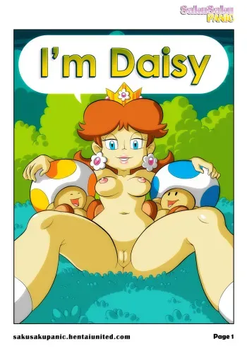 [SakuraKasugano] I'm Daisy (Super Mario Bros.) manga cover