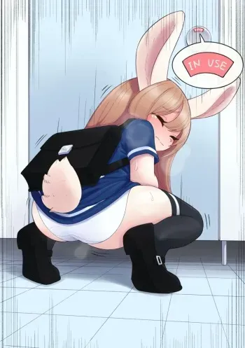 [Unoroute] Pooping Panty in Front of the Locked Bathroom manga cover