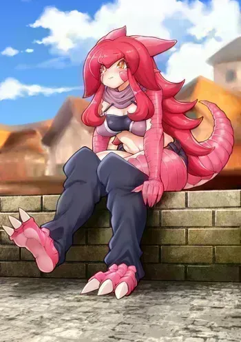 [Nembuta] Lizard Musume to Boukensha manga cover