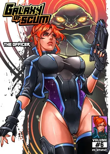 Galaxy of Scum Issue #6: The Officer manga cover
