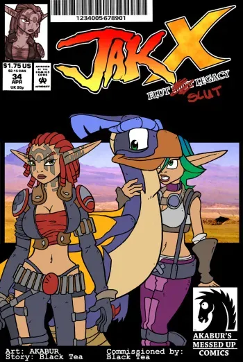 [Akabur (Rubaka)] Jak X Flut Slut Farm Part 01 (Jak and Daxter) manga cover
