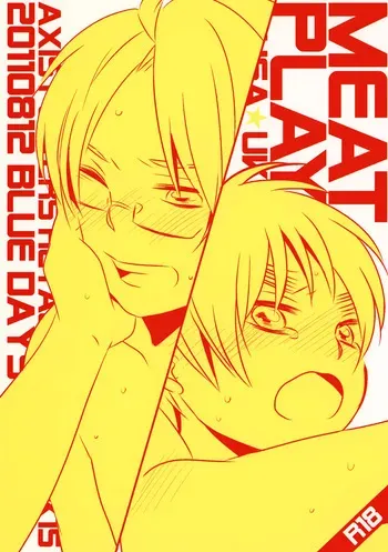 [Aoi Hibi (Ahiru)] MEAT PLAY (Axis Powers Hetalia) manga cover