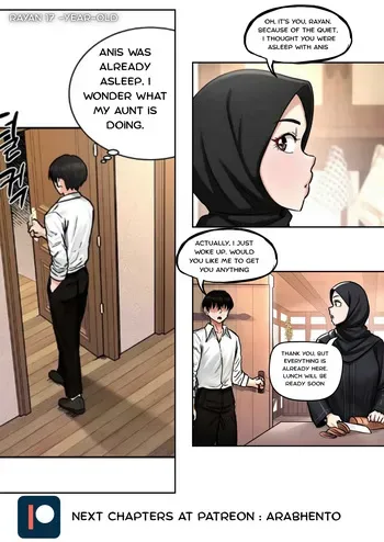ArabHento - Chapter 1 : Affair with my hijab aunt manga cover