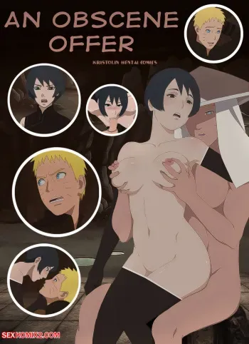 Naruto. An obscene offer. KristoLin for sexkomix2.com manga cover