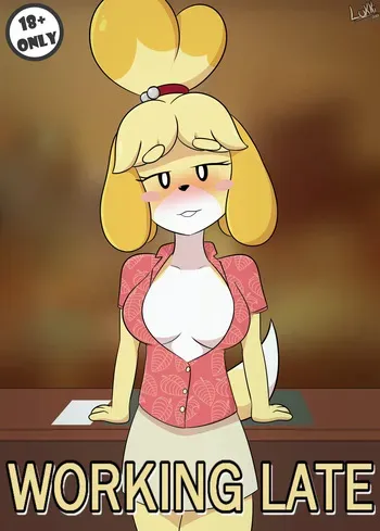[Luckster1234] Working Late (Animal Crossing) manga cover