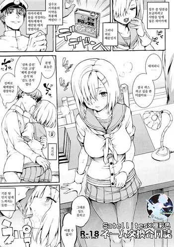(C90) [SatellitesGO (Satetsu, Aya Shachou)] Name Koukan Goudoushi (Kantai Collection -KanColle-) [Korean] manga cover