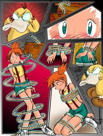 bondage pokemon girls manga cover