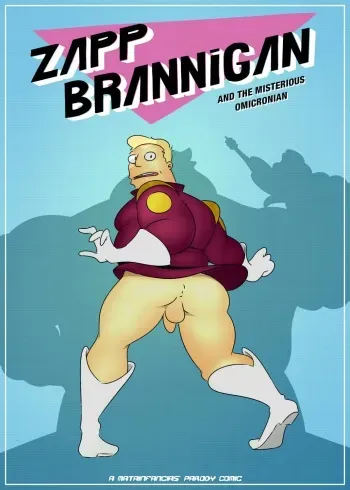 Zapp Brannigan and the Misterious Omicronian [Spanish] manga cover