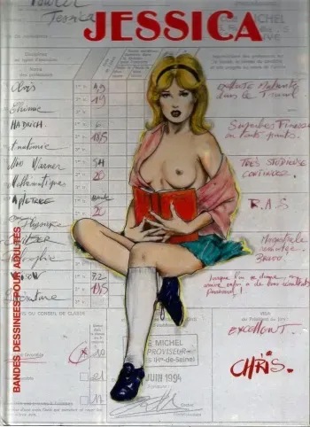 [Chris (Xavier Musquera)] Jessica [French] manga cover