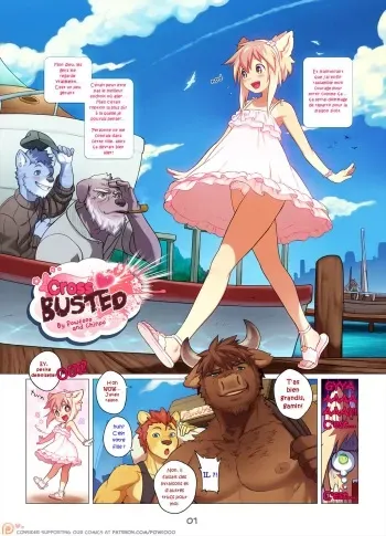 [Chinpo & Powfooo] Cross Busted(+ side story) [French] [Camille Hortensia] manga cover