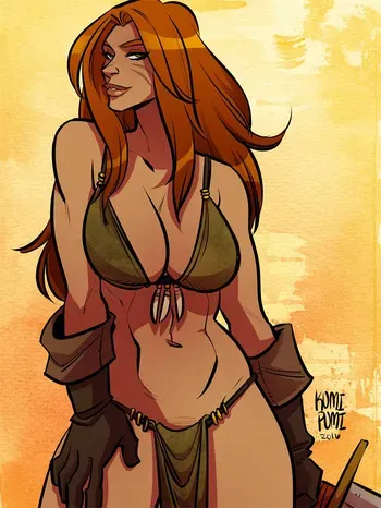 [Kumi Pumi] Rowena the Barbarian manga cover