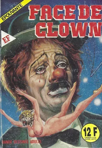 Elvifrance - Epouvante - 004 - Face de clown manga cover