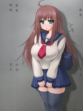 [Ellshed (Kuraido)] Jimi Kyonyuu Musume ga, Damasare Ochichau Ohanashi manga cover