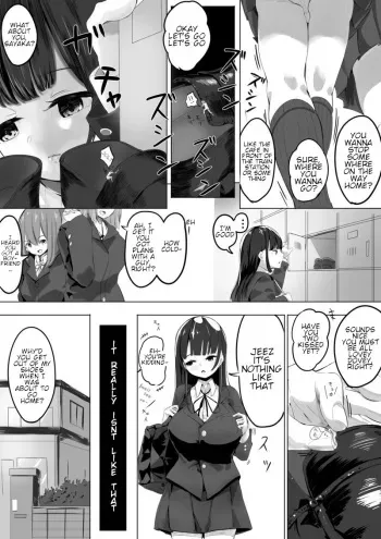 [Marushamo] it turns out the girl I confessed to was a size fetishist and a sadist manga cover