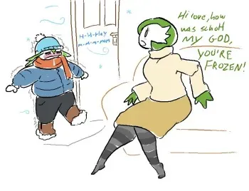 [Etcexera] Warming Up & Weekend with grandma manga cover