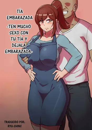 [Boundary] Bote Oba ~Isourou Saki no Oba-san o Haramasete Botebara Sex Zanmai!~｜Tía Embarazada ~Ten Mucho Sexo con Tu Tía y Déjala Embarazada~ [Spanish] [RYU.SHINS] manga cover