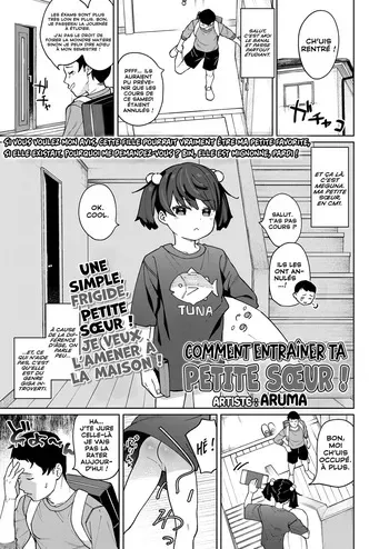 [Aruma] Maguro Imouto wo Ikikatsu! | Comment entraîner ta petite sœur ! (COMIC LOE VOL.10 Mini LO 4 Jikanme) [French] [CFF] manga cover
