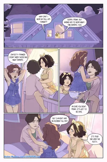 RocketManatee - Penny and Nadine - INCOMPLETE COMIC manga cover