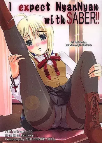 (SC25) [MeroMeroFactory XL (Mochisuke Teru)] I Expect NyanNyan with Saber!! (Fate/stay night) manga cover