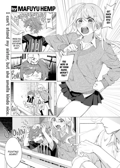 I Wanna Show My Sister Who's Boss! manga cover