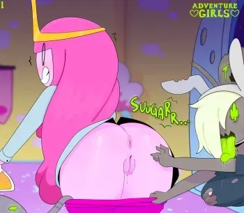 [Somescrub] Adventure Girls (Adventure Time) manga cover