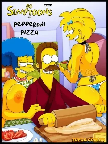 Os Simptoons [Tufos] -Pepperoni Pizza- 43 - english manga cover