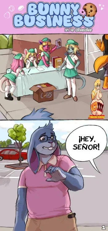 [ItsyMitsy] Bunny Business (Spanish) [Ferrand85] Complete manga cover