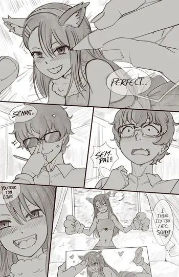 [Bandifaco] Nagatoro's Moon chapter 1 (ijiranaide nagatoro-san) manga cover