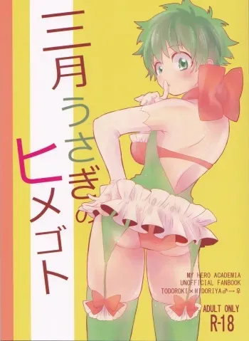 Sangatsu Usagi no Himegoto manga cover