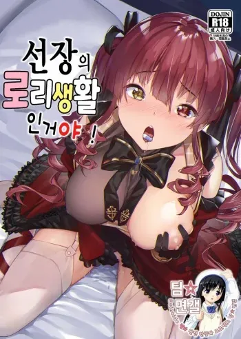 [Hikoushiki (CowBow)] Youjo-teki Seikatsu nanda wa! | 선장의 로리생활 인거야! (Houshou Marine) [Korean] [팀☆면갤] [Digital] manga cover