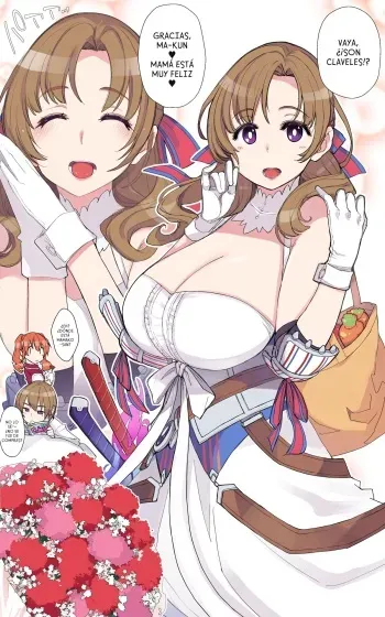 [Xration (mil)] Mother's Day | Día De La Madre (Tsujou Kougeki ga Zentai Kougeki de 2-kai Kougeki no Okaasan wa Suki desu ka?) [Spanish] manga cover