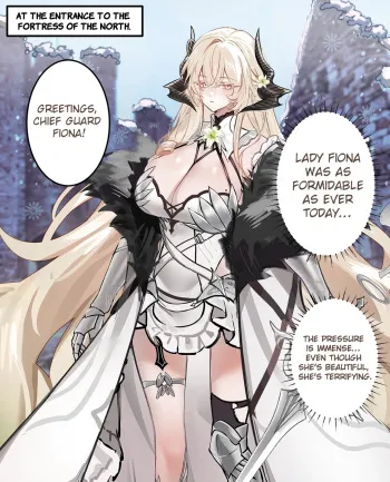 Chief Guard Fiona manga cover