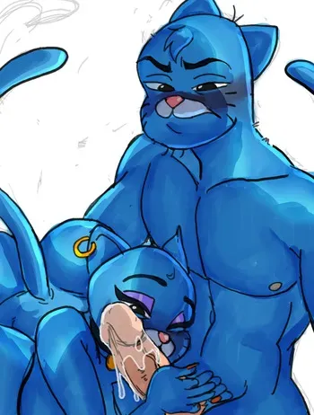 [SEANMALIKDESIGNS] The Amazing World of Gumball works manga cover