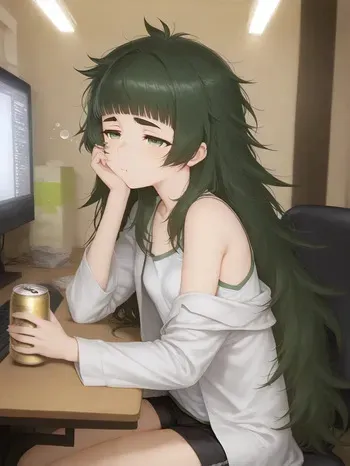 [inuwu] maho hiyajo [AI Generated] manga cover