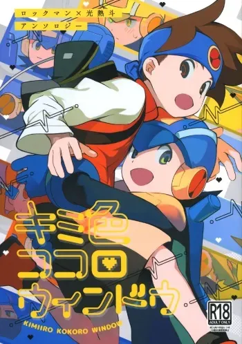 (ShotaFes 3) [Omoya, Houwa Youeki Beta (Various)] Kimiiro Kokoro Window (Rockman.EXE) manga cover