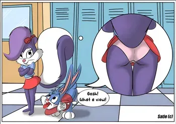 Fifi La Fume & Buster Bunny manga cover