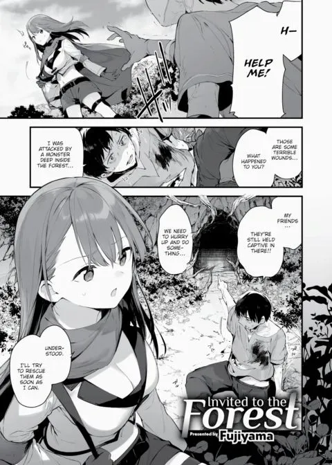 Invited to the Forest manga cover