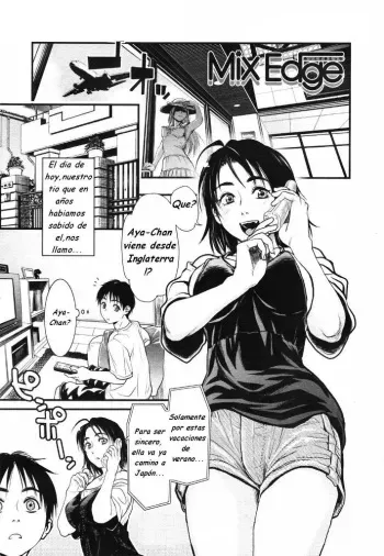 [Kishizuka Kenji] Mix Edge Ch. 4 (COMIC Tenma 2007-09) [Spanish] [Varkatzas666] [Decensored] manga cover